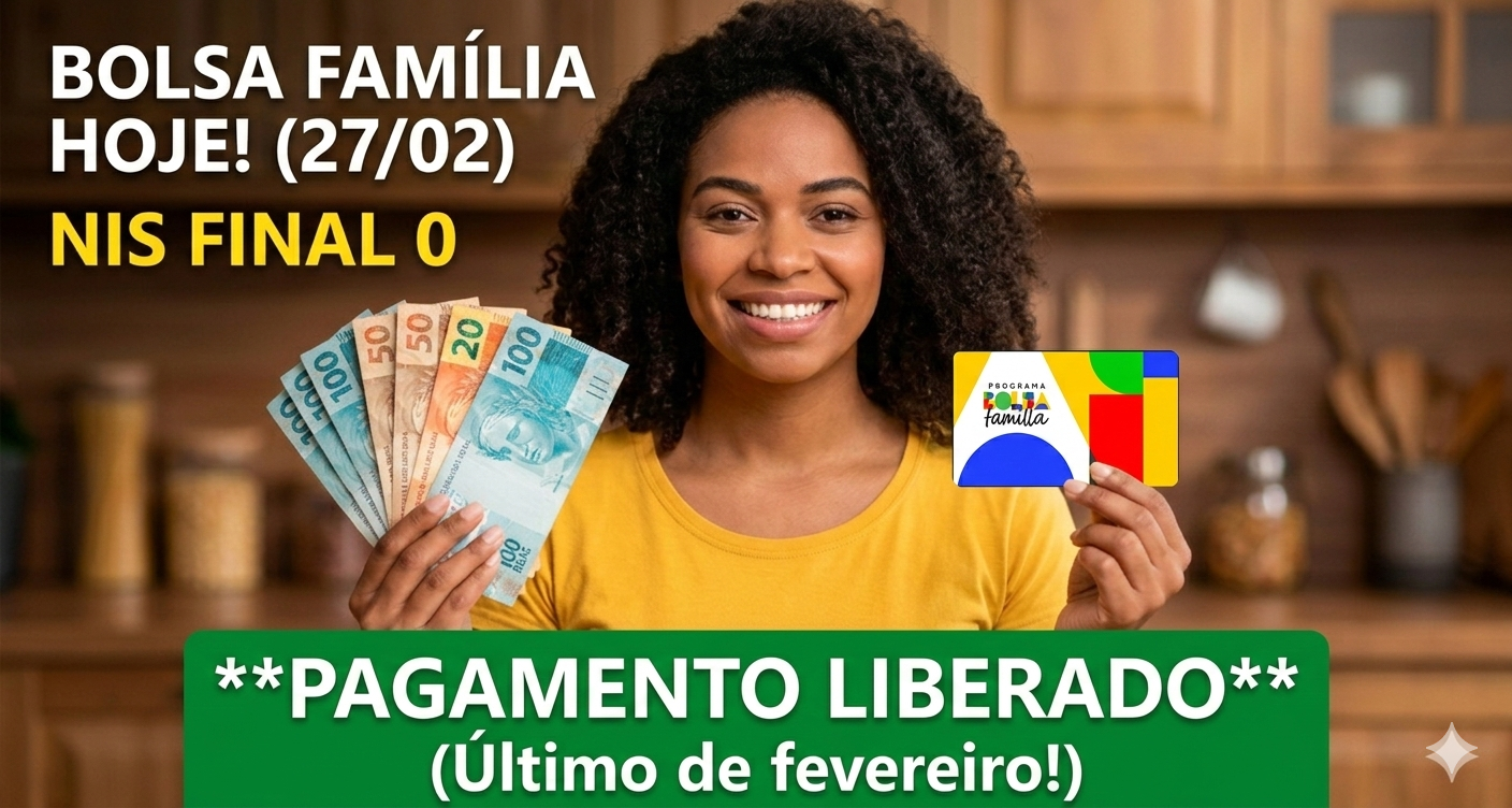 Bolsa Família libera pagamento para beneficiários com NIS final 0 hoje pelo Caixa Tem
