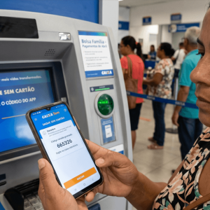 Como sacar Bolsa Família de abril sem cartão